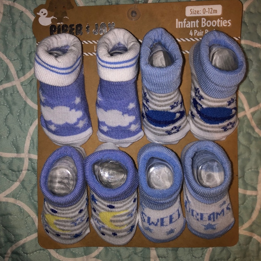 Piper n Jak 0-12m booties